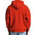 thumbnail image 5 of Yuyuzo Mens Hoodies Quarter Zip Drawstring Long Sleeve Shirts Casual Textured Loose Sweatshirts Pullover with Pockets, 5 of 5
