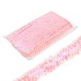 thumbnail image 1 of Unique Bargains Ruban à Paillettes Plat Extensible de 10 Yards 0.8 Pouces avec Bordure Élastique, Rose, 1 of 4