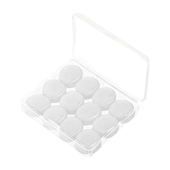 Soft Moldable Silicone Ear Plugs for Sleeping, Swimming and Concerts – Noise Cancelling & Reusable with Travel Case, Comfortable Fit for Adults and Kids, 40dB NRR, 20 pcs