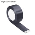 thumbnail image 2 of Unique Bargains 1.5" Wide 24 Yards Satin Ribbon Single Side Craft Roll Wrap Decoration Dark Gray, 2 of 6