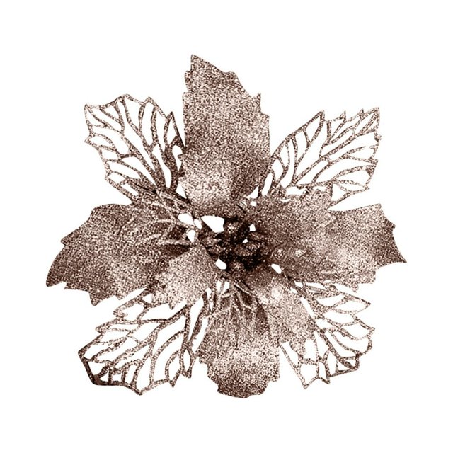 EIMELI Christmas Tree Ornaments Christmas Simulation Flower Xmas Ornament