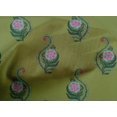 thumbnail image 4 of oneOone Cotton Poplin Fabric Leaves & Floral Block Decor Fabric Printed BTY 42 Inch Wide, 4 of 4