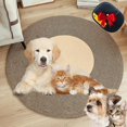 thumbnail image 1 of Nestoly Cotton Rope Area Rug for Cats, Nestoly Cat Rug, Washable & Reversible Cat Cotton Rope Rug (#D,32"), 1 of 1