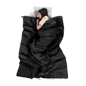 Adultes Sac de couchage, Polyester Down Cotton Backpacking Camping sac de couchage Équipement de camping pour le camping, Sac de repos, Randonnée, Voyage, Intérieur extérieur