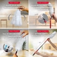 thumbnail image 3 of Vileda Flex & Catch Heavy Duty Duster Refills for Cleaning, multi-surface (5 Refills), 3 of 12