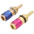 thumbnail image 4 of Water Cooled Gas Adapter Hose Fitting, Water Cooled Gas Adapter Quick Connection Easy Installation Brass Portable  For DB For TIG M66mm, 4 of 8