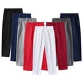 thumbnail image 3 of KYAIGUO Pantalon Habillé pour Garçons 4-17T, Pantalon d'Uniforme Scolaire Formel pour Tout-Petits à devant Plat, 3 of 9