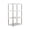 White, variant on 4 Tier Storage Shelves,4-Shelf Heavy Duty Plastic Storage Shelves, Large Modular Shelving Unit Storage Organizer for Garage, Home, Warehouse & Gym, Storage Rack, Kitchen Pantry Closet Bath Laundry