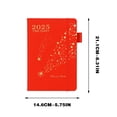 thumbnail image 3 of Dvkptbk planner planner English and Spanish Schedule Book Binding Notes Today's Plan Book, 3 of 5
