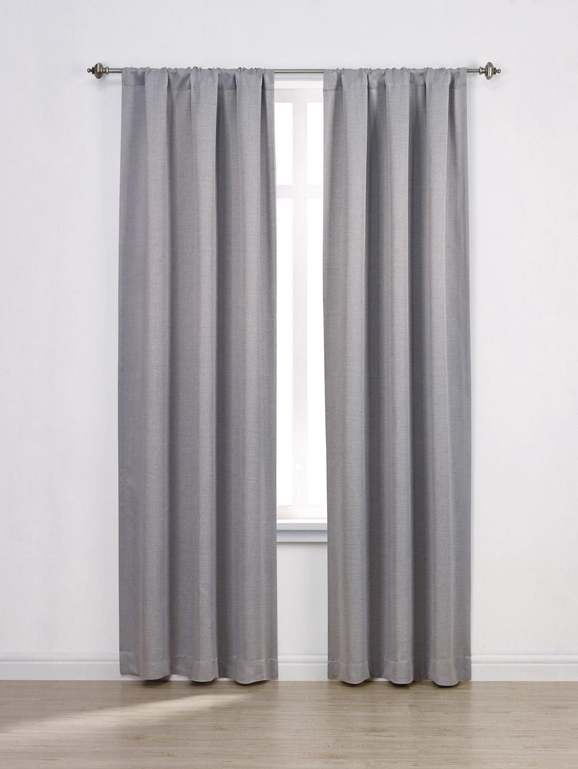 Paire de panneaux fenêtre occultants en chambray 63 po Mainstays