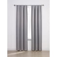 thumbnail image 1 of Mainstays Chambray Blackout 63" Window Curtains Panel Pair, 1 of 5