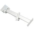 thumbnail image 1 of Adjustable Trailer Stabilizer Jack, 650lb Support 1000lb Lifting Capacity Iron Trailer Swing Down Stabilizer Jack 290 To 455mm  for Off Road Vehicle, 1 of 7