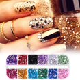 thumbnail image 4 of Trousse d'Ongles pour Fille pour Filles de 8 à 12 Ans Strass pour Ongles Gemmes pour Ongles Ongles Ongles Cristaux pour Ongles Paillettes pour Ongles Trousse d'Ongles ABS, 4 of 5