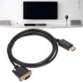 thumbnail image 4 of DisplayPort To VGA Cable, 5.9ft Male To Male HD 1080P Gold Plated  To VGA Adapter Cord Compatible With Computer, Laptop, Monitor, Projector, HDTV, 4 of 8