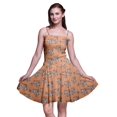 thumbnail image 1 of Bimba Robe d'Été Soleil Sans Manches Mini Fluide à Bretelles pour Femme à Imprimé Floral Robe à Imprimé Floral-Xxx-Grand, 1 of 5
