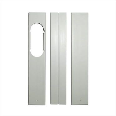 3PCS Adjustable Portable Window Kit Plate for Air Conditioner Accessories Air Conditioner Window Attachment-55CM,1 x Window Kit Plate with screw,Silver