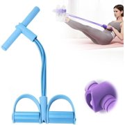 2026 New 21 Fitness Resistance Bands-4 Tube Pedal Ankle Puller, Stretching Bands for Arm and Leg Workouts, Stretching Workout Fitness Bands for Arm Weights Exercise Equipment