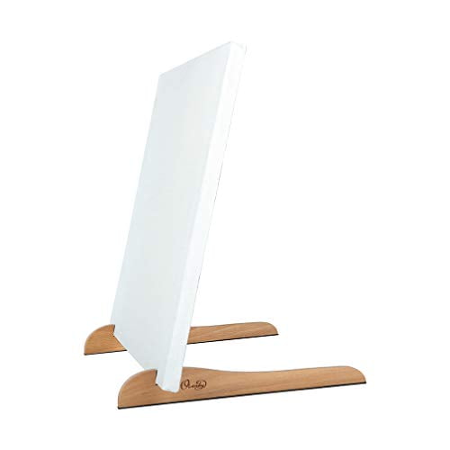 Tabletop Painting Easel The Original Overby Portable Compact Easy Carry Pocket Art Easel for Children Teen & Adult Painters. Rubber Foot Pads Hold & Display Any Canvas Stable (12"