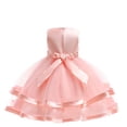 thumbnail image 3 of Robes Fille Robe Formelle Fille Robe Rose pour Filles Robes de Printemps pour Filles Robes de Pâques pour Tout-Petites Mode Fille, 3 of 4