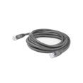 thumbnail image 1 of 50 ft. RJ-45 Male to RJ-45 Male Straight Cat6 UTP Copper PVC Patch Cable, Gray, 1 of 1