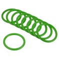 thumbnail image 1 of Unique Bargains 6cm Plastic Carnival Ringtoss Rings Hoop Party Favor Game, Green 24 Pack, 1 of 5