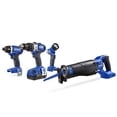 thumbnail image 1 of Kobalt Kobalt 24-Volt Max 4-Tool Lithium Ion (Li-ion) Brushless Motor Cordless Combo Kit with Soft Case, 1 of 2