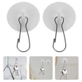 thumbnail image 4 of KAKOWELY sticky hooks for hanging 60pcs Ceiling Hanging Hook Self Adhesive Hooks Ceiling Decorations Hanging Small Adhesive Hooks Self Adhesive Ceiling Hook, 4 of 5