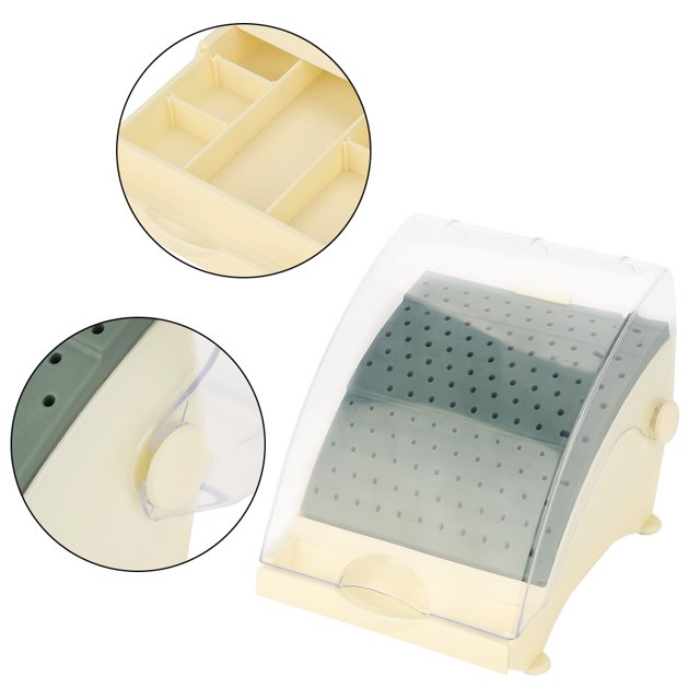 142 Holes Bur Holder Autoclavable Case with Pullout Drawer for Dentists