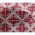 thumbnail image 4 of oneOone Viscose Chiffon Fabric Check Kasuri Print Fabric BTY 42 Inch Wide, 4 of 4