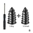 thumbnail image 4 of Tire Repair Nails with Tools, Large/Small Sizes, for Various Tires, Quick & Effective Fix, Cost-Saving, Lightweight & Portable, Travel Essential, 4 of 8