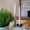thumbnail image 3 of Mainstays Ivory 11 inch Unscented Remote Controlled LED Taper Candles, 4 pack, 3 of 5