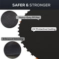 thumbnail image 2 of Soozier Replacement Trampoline Mat with 72 V-Hooks, Fits 12ft Trampoline, 2 of 9