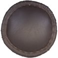 thumbnail image 2 of Natural Geo Moray Accent Stool - Faux Leather Brown, 2 of 5
