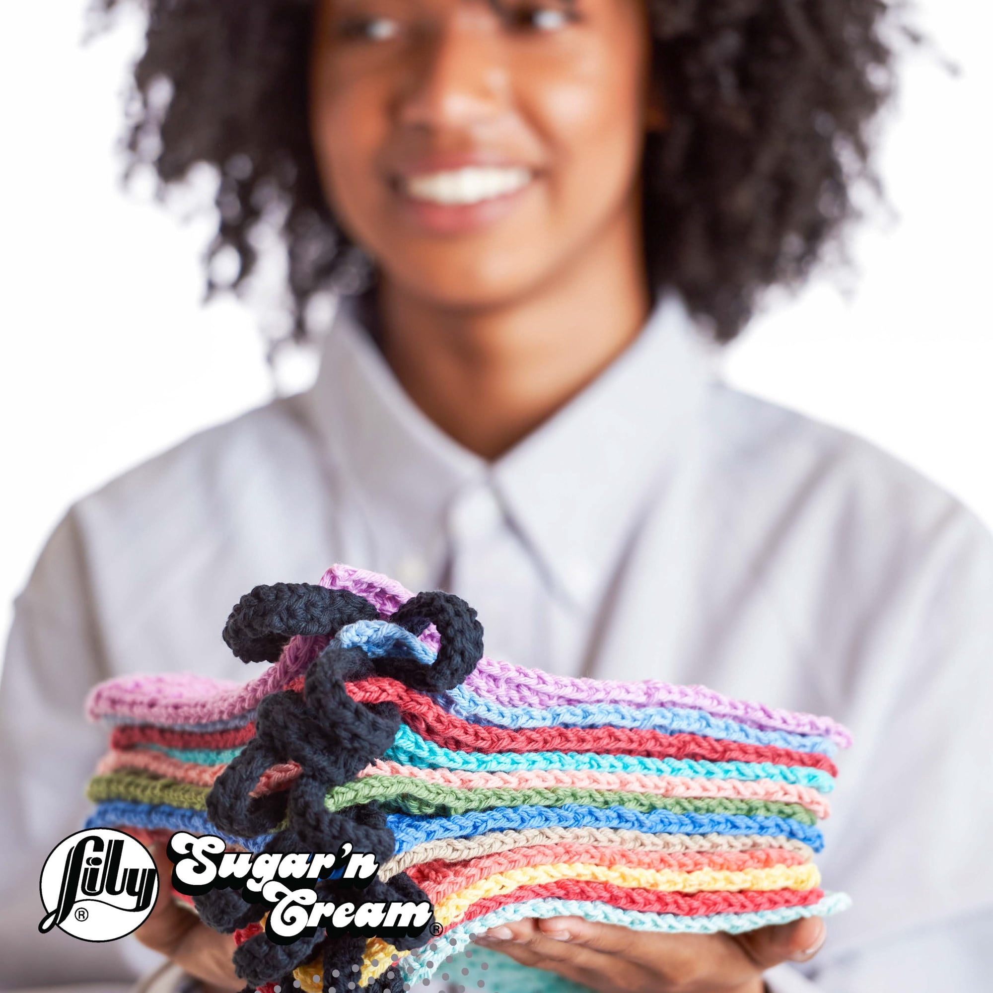 Lily Sugar'n Cream® Fil Super Taille Coton #4 Moyen, 4oz/113g, 200 Yards
