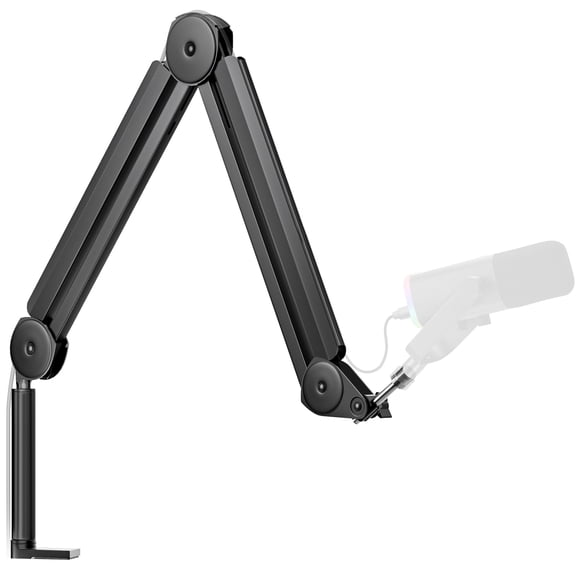 InnoGear Mic Boom Arm Microphone Stand Cable Management for Blue Yeti FIFINE AM8 K669B HyperX QuadCast S SoloCast AT2020 Shure SM