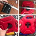 thumbnail image 3 of Fuel  Bracket Lock, Oil  Bracket Lock Reliable Rustproof  For 3L 5L Offroad Vehicle Fuel, 3 of 8
