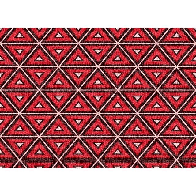 Ahgly Company Tapis Rectangulaire Lavable en Machine Intérieur Transitionnel Rouge Tomate, 4 Pieds x 6 Pieds