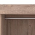 thumbnail image 3 of Bestar Pur 72W Closet Organizer w/ Drawers in rustic brown, 3 of 6