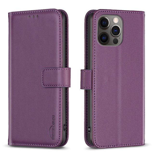 Compatible with iPhone 12 Pro Wallet Case with Card Slots Magnetic Closure Flip Folio Cover