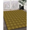 thumbnail image 3 of Ahgly Company Tapis d'Intérieur Lavable en Machine Carré Caramel Brun, 4 Pieds Carré, 3 of 7