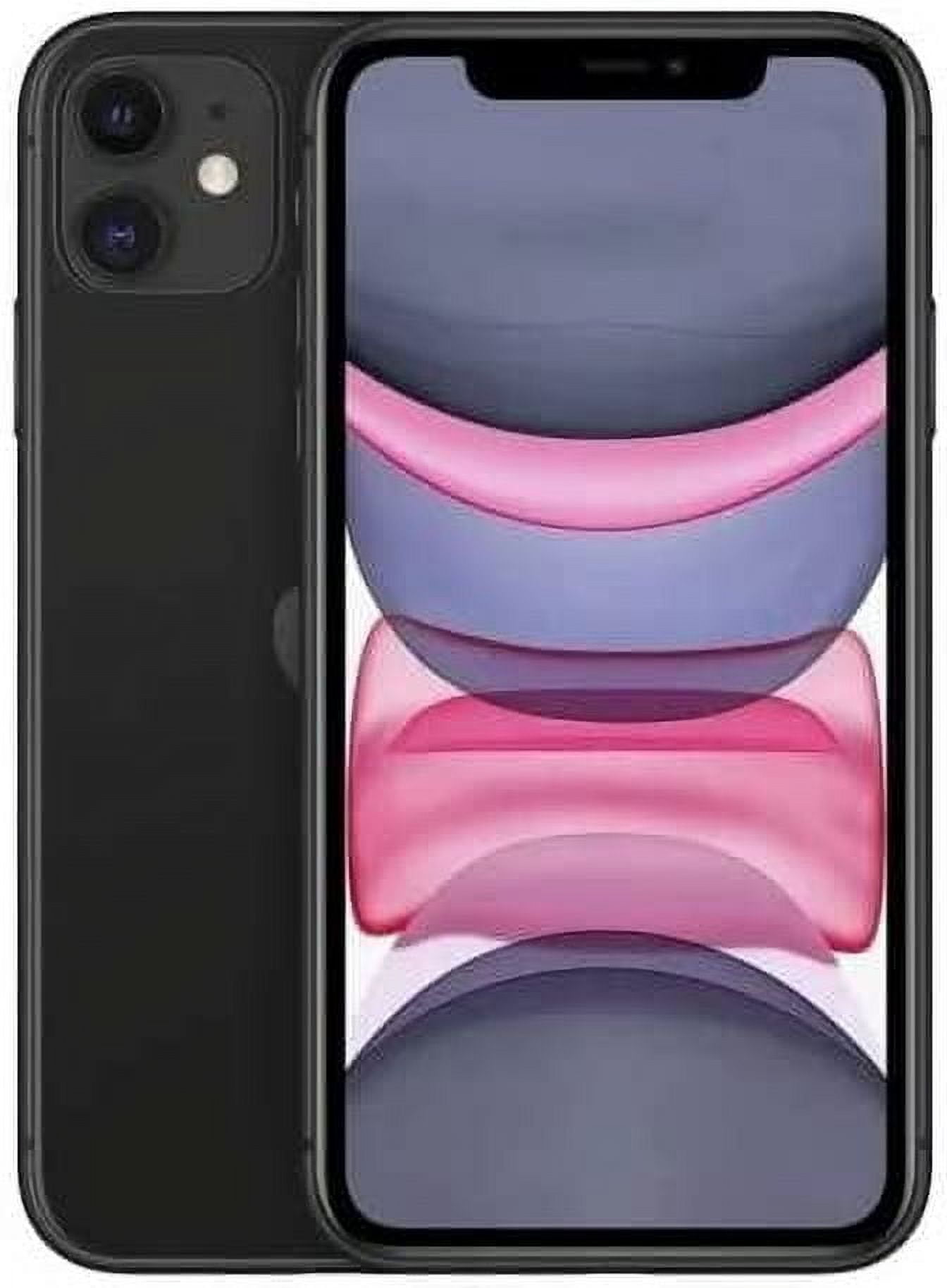 Apple iPhone 11 64GB Unlocked Smartphone with Hydrogel Phone Case & Screen Protector - Open Box