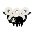 thumbnail image 1 of Binwennn over The Strainer Collapsible Metal Dish Rack with Tray Collapsible Camping Paper Towel Storage Rack Sloth Kitchen Paper Towel Rack Bathroom Towel Rack Toilet Paper Towel Rack, 1 of 7