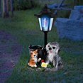 thumbnail image 4 of LSLJS Solar Outdoor Garden Resin Flower Pot Balcony Decoration Solar Lights Outdoor Courtyard Crafts Solar Resin Basin, 4 of 7