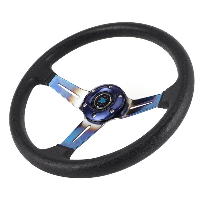 Volant de Direction 13.4en Sport Volant Dérivant Accessoire Universel de Remplacement en Aluminium pour Voiture de Course