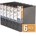 thumbnail image 1 of Reliure QuickFit robuste, 2 po, anneaux en D, paquet de 6, 1 of 3