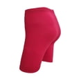 thumbnail image 4 of Timegard Running Shorts for Women Bike Short Leggings High Waist Solid Color Comfy Athletic Shorts, 4 of 4