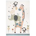thumbnail image 4 of SAFAVIEH Carousel Kids Taneka Animals at Play Area Rug, 4 of 6