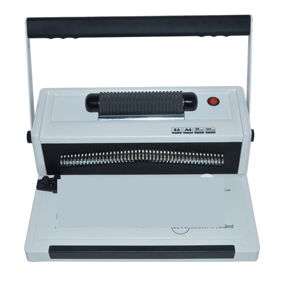 Electric Binding Machine Single Coil Spiral Coil Snake Binding Machine Contract Text Punching Machine