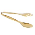 thumbnail image 4 of 3X Stainless Steel Food Tongs Gold Kitchen Utensils Buffet Cooking Tools BBQ Clips Bread Steak Tong, 4 of 8