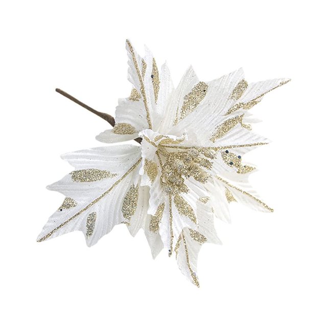Christmas Flowers Artificial for Decoration Beautiful Artificial Decorative Artificial Flowers Christmas Tree Decoration Christmas Decorations Tree Ornaments